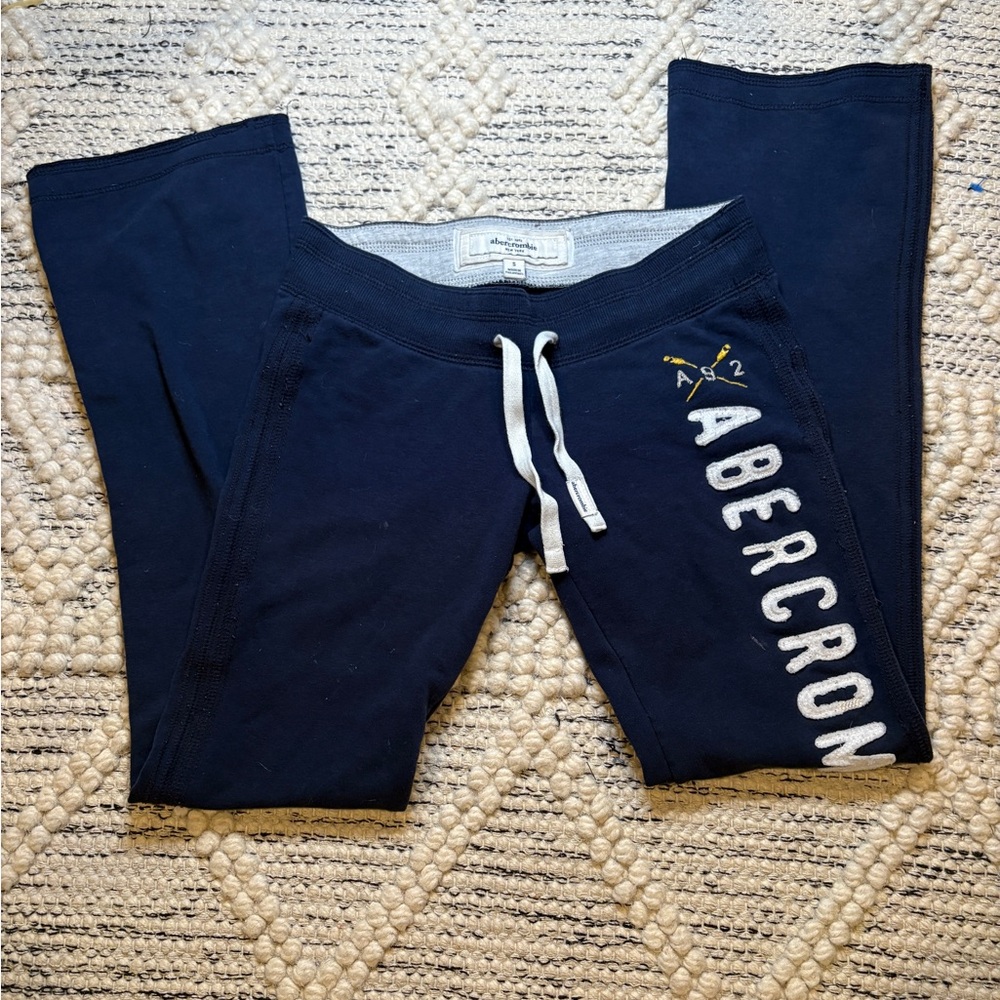 Abercrombie & Fitch Kids Dark Blue Joggers